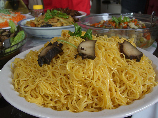 Happy Birthday, Longevity Noodles :: Food :: Happy Birthday :: Paste